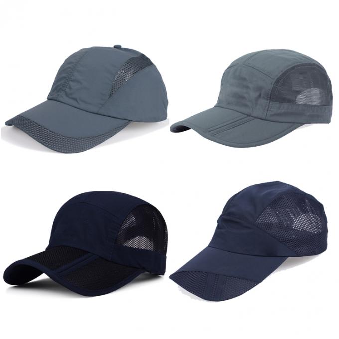 5 спорт шляпы туриста панели облегченных покрывают пустую заднюю часть сетки