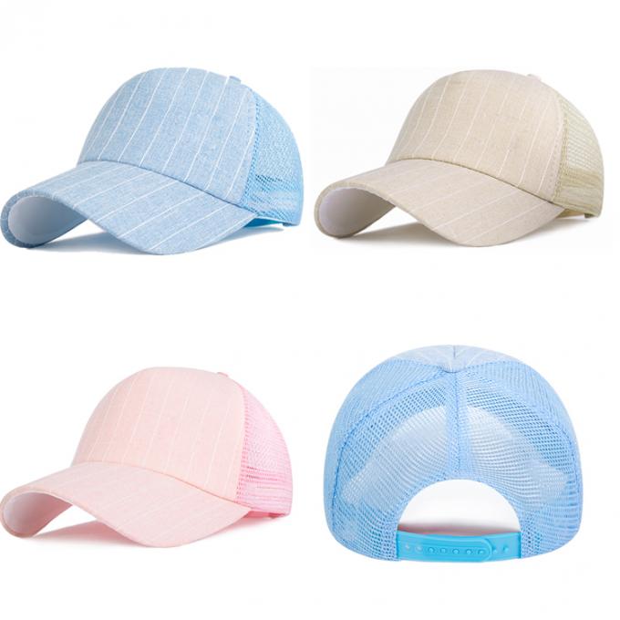 Изготовленные на заказ шляпы логотипа перевозят бейсбольную кепку на грузовиках крышки заднюю для женщин