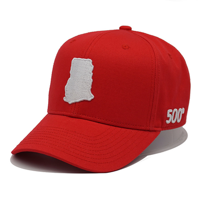 Бейсбольная кепка панели регулируемого ремня 6 с отверстией 6 усилила логотип швов изготовленный на заказ