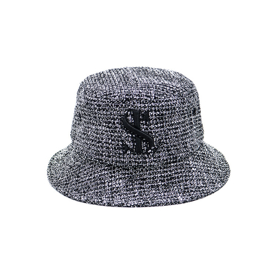 Модный дизайн шляпы-ящика с настраиваемой 3D вышивкой логотипа унисекс