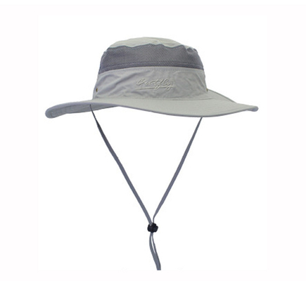 Шляпы Солнца на открытом воздухе щитка шеи стороны солнцезащитного крема съемного неповоротливые с вышитым логотипом
