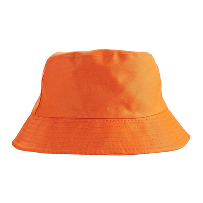 Персонализированная оранжевая шляпа ведра молодости, шляпы ведра сплошного цвета провентилированные городские