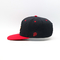 Тазобедренная квартира попа наполняется до краев шляпа 3D Snapback вышила черному и красному