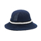 Квартира хлопко-бумажной ткани на открытом воздухе Unisex наполняется до краев логотип голубого цвета шляпы ведра изготовленный на заказ