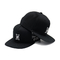 задней части пряжки шляпы классики 55cm шляпа Snapback хлопка черной плоской регулируемой чистая