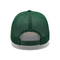 Изогнутый наполнитесь до краев зеленая шляпа сетки пены панели шляпы 5 водителя грузовика с вышитым логотипом письма