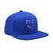 Изготовленные на заказ приспособленные вышивки слойки крышки 3d Snapback шляпы крышки шляп Snapback неструктурированной голубые