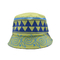 Широкий Круг Женщины Односторонняя рыбацкая ведра шляпа водонепроницаемая пользовательская цифровая печатная логотип