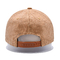 Сгибающаяся шапка для бейсбола из деревянной кожи с регулируемым ремнем