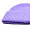 Зимняя мода многоцветная большая ломкая мужчины с наручниками трикотажная шляпа унисекс фиолетовые шапки