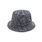 Модный дизайн шляпы-ящика с настраиваемой 3D вышивкой логотипа унисекс