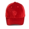 Бейсбольная кепка шляпы бархата равнины вышивки высококачественной зимы изготовленная на заказ, шляпа папы бархата
