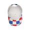Белая шляпа бейсбола Твилл хлопка брим н сублимации цвета подгоняла цвет/размер