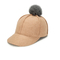 Делюкс бейсбольная кепка меха осени, стиль характера шляпы бейсбола шерстей