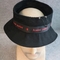дружественные к Эко творческие шляпы ведра черноты дизайна, шляпа перемещения лета Пакабле регулируемая
