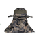 Шляпа Бооние людей предохранения от Солнца 100% хлопок с стилем плюша щитка шеи