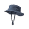 Шляпа Бооние регулируемой складчатости на открытом воздухе, шляпа ведра Камо навеса пляжа людей с строкой
