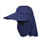 Шляпа Бооние УЛЬТРАФИОЛЕТОВОГО предохранения от сини военно-морского флота неповоротливая на открытом воздухе для пешего простого типа