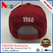 Унисекс напечатанный красным цветом логотип бейсбольных кепок ориентированный на заказчика с регулируемым ремнем