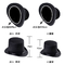Классическая трудная верхняя шляпа, картина верхней шляпы Стеампунк шерстей 100% чистой покрашенная равниной