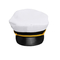 Выдвиженческий белый капитан шляпа матроса, пробел возглавляет персонализированную шляпу