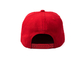 6 шляп Снапбак брим человека панели плоских красных и голубых с вышивкой 3Д Акрылик шерстей