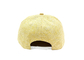 Соответствующее желтого плоского волокна завода шляп Снапбак брим сухое и Бреатабле на лето
