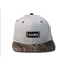 Шляпы Снапбак брим панели ярлыка 6 ПУ плоские для рекламировать стиль характера