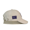 Изготовленная на заказ белизна напечатала бейсбольные кепки/хлопок заплаты шляпы бейсбола 3Д Горрас резиновый