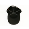 Чернота хлопка Твилл брим кривой логотипа вышивки бейсбольной кепки панели пряжки 6 металла ОЭМ изготовленная на заказ