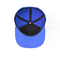 Печать голубого закрытия задней части пластмассы 7 отверстий шляпы крышки Снапбак регулируемого Силк на панелях