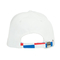АКЭ крышки гольфа логотипа вышивки 3д изготовленные на заказ/белая бейсбольная кепка хлопка