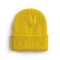 Желтый связанный дневной череп Bonnet Beanie Cuffed шляпой простой