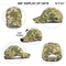 Кривая бейсбольной кепки ретро Unisex армии камуфлирования регулируемой военная наполняется до краев шляпа рыбной ловли