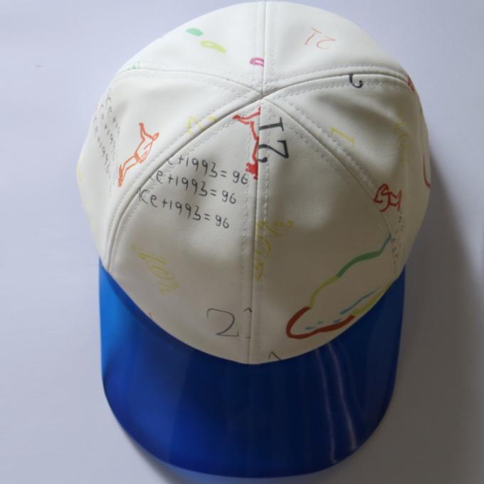 Хеадвеар предохранения от Солнца бейсбольной кепки моды пластиковый напечатанный Биллом на лето