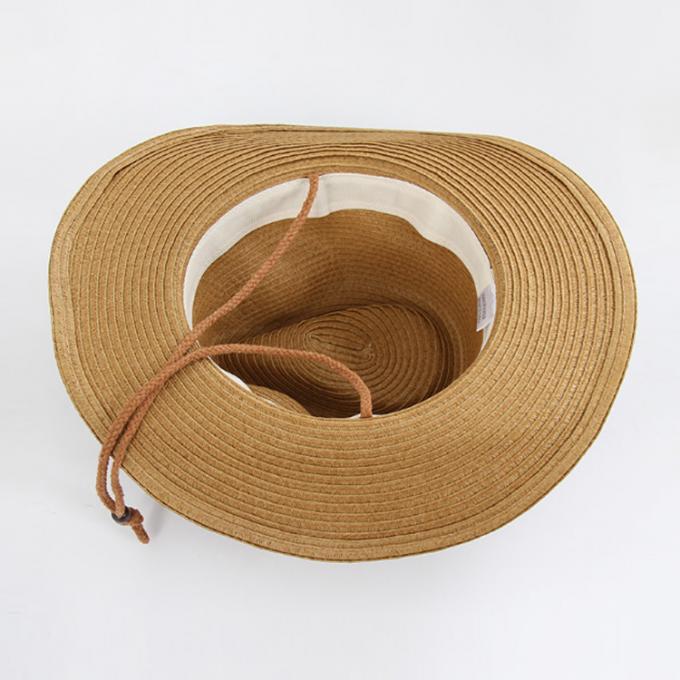 Ковбойская шляпа 2019 лета соломенной шляпы ковбоя с вышитыми крышками логотипа