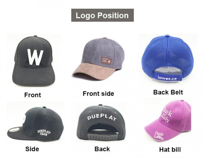 Дизайн шляпы ведра хлопка изготовленный на заказ ваша собственная шляпа ведра вышивки