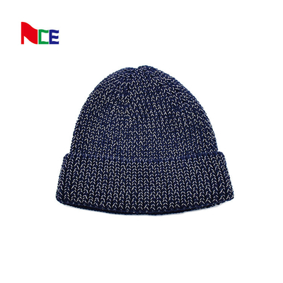 пряжа людей шляпы Beanie зимы 60cm отражательная вяжет створку черепа мягкую теплую вверх по крышкам Beanie тумака ежедневным