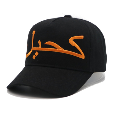 Настраиваемая 5-панельная бейсбольная шапка с 3D вышитым логотипом и соответствующим цветом ткани