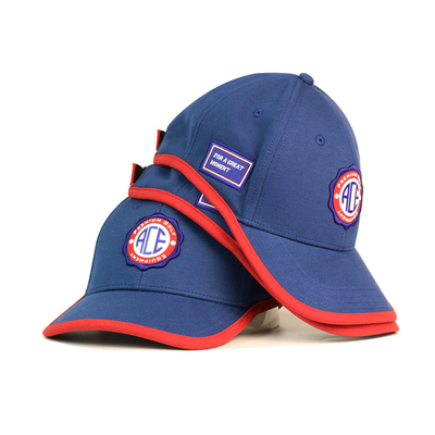 Бейсбольная кепка 5 панелей случайного регулируемого хлопка мужская голубая