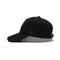 Логотип Embriodery черной бейсбольной кепки панели 100% хлопок 5 изготовленный на заказ