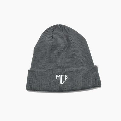 Unisex серый акриловый полиэстер вяжет цвет Beanie персонализированный шляпами