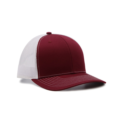 OEM Gorras 6 Panel Trucker Cap Pre Curved Brim Mesh Snap Back Спортивные шляпы