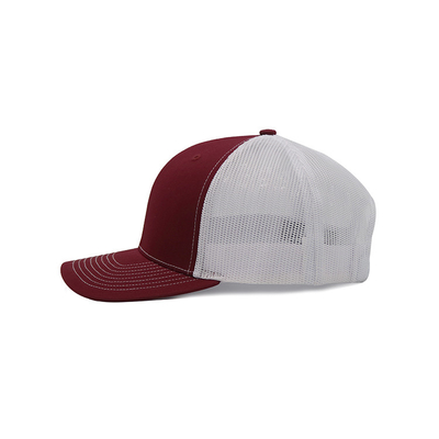 OEM Gorras 6 Panel Trucker Cap Pre Curved Brim Mesh Snap Back Спортивные шляпы
