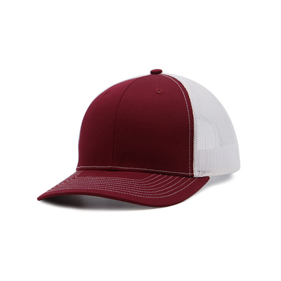 OEM Gorras 6 Panel Trucker Cap Pre Curved Brim Mesh Snap Back Спортивные шляпы