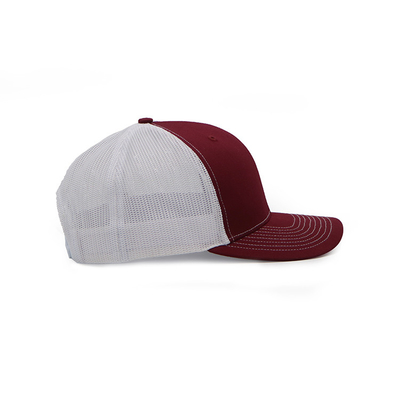OEM Gorras 6 Panel Trucker Cap Pre Curved Brim Mesh Snap Back Спортивные шляпы