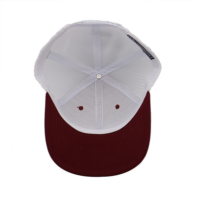 OEM Gorras 6 Panel Trucker Cap Pre Curved Brim Mesh Snap Back Спортивные шляпы