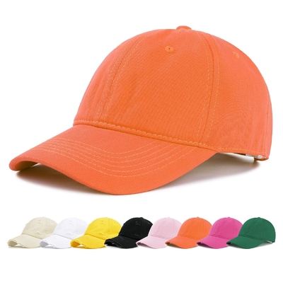 Оптовая продажа 6-панельных крышных бейсбольных шляп Unisex Orange Sprot