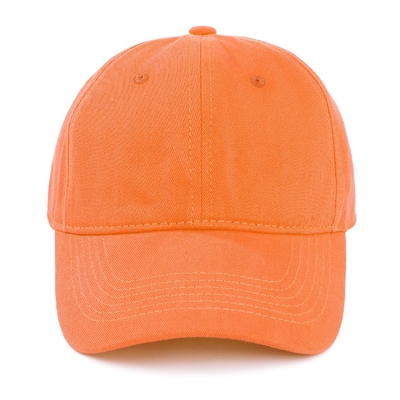 Оптовая продажа 6-панельных крышных бейсбольных шляп Unisex Orange Sprot