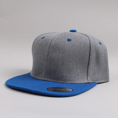 Новые взрослые 6 панель Snapback Cap настройки двух тонов плоский краевой Snapback Cap